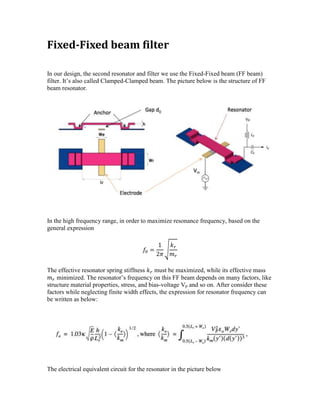 Reconfigurable RF MEMS Bandpass Filter | PDF