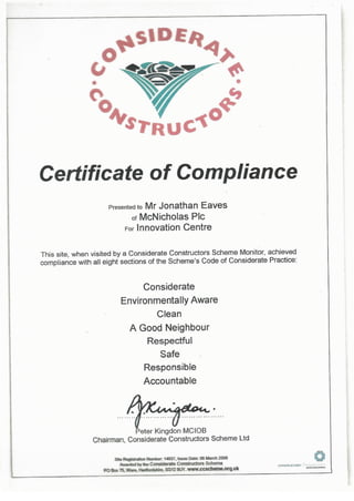 Professional Certificates 1
