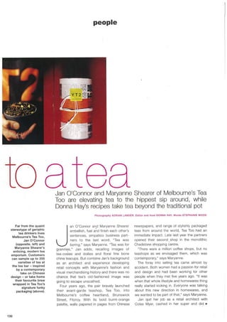 To a Tea Marie Claire