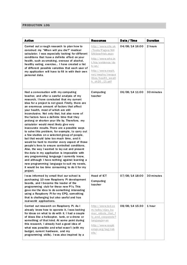 EPQ Dissertation EPQ Dissertation