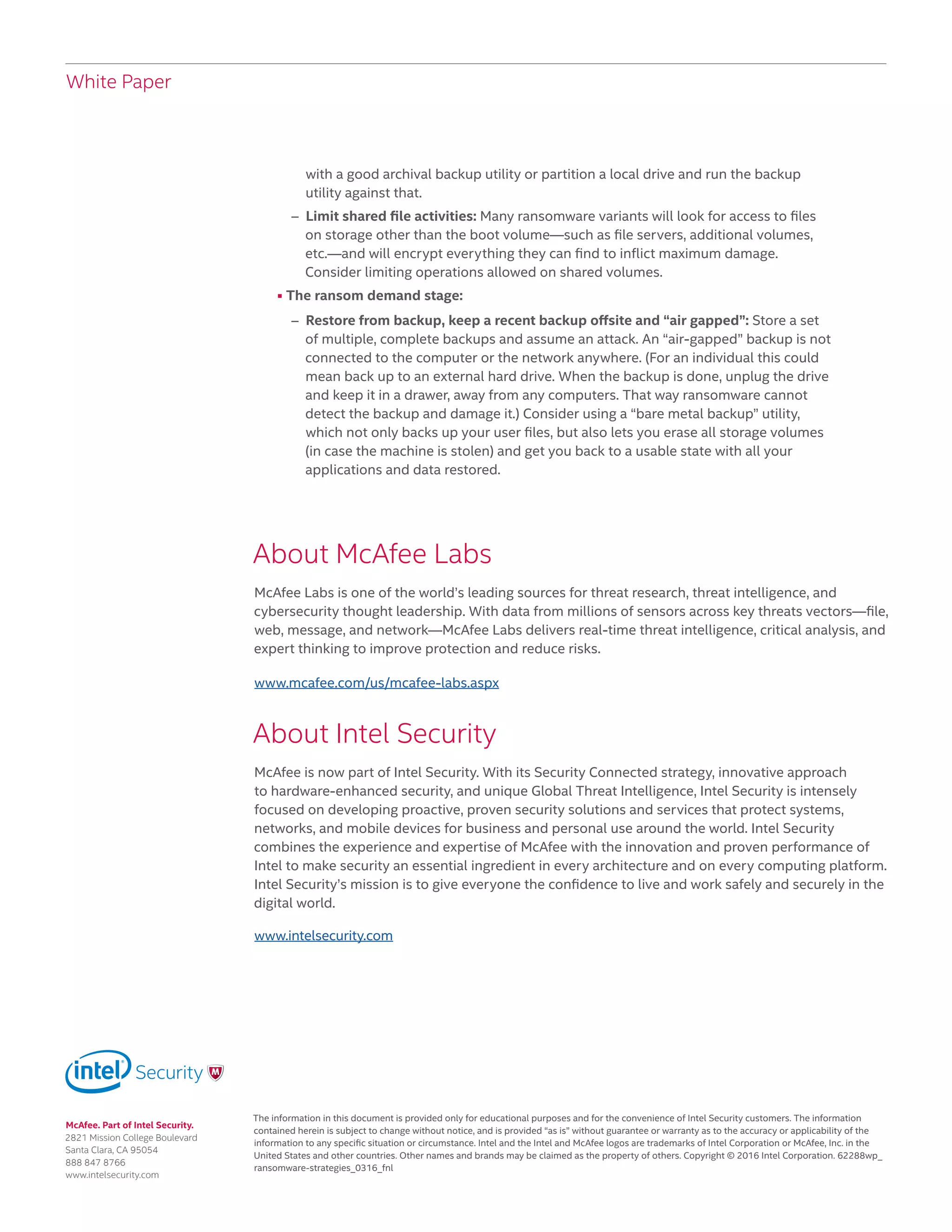 Bulk Ransomware Protection For Multiple Computers Reference: Wp Understanding Ransomware Strategies Defeat
