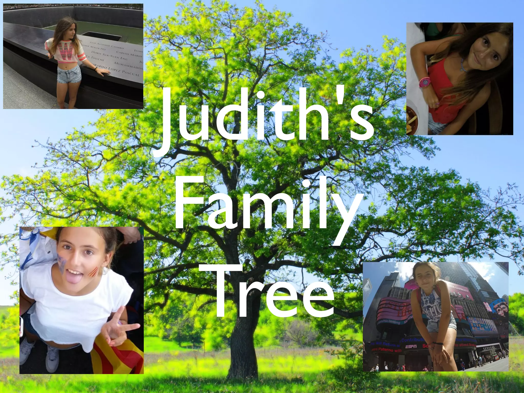 Judith's
Family
Tree