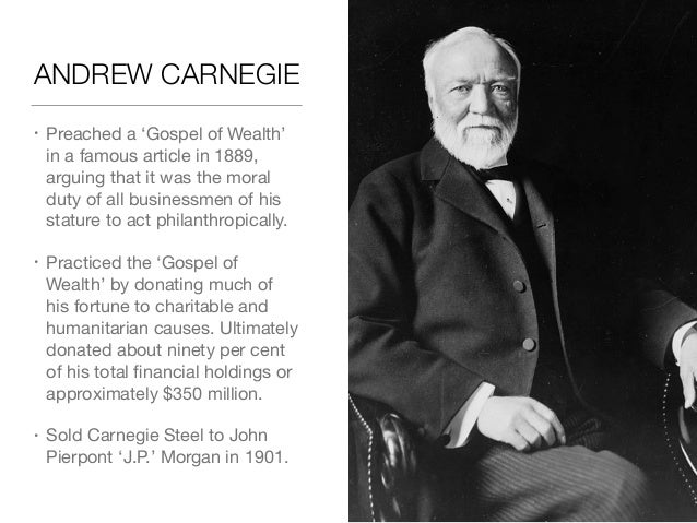 Andrew carnegie essay