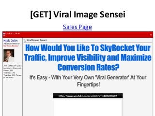 [GET] Viral Image Sensei
        Sales Page
 