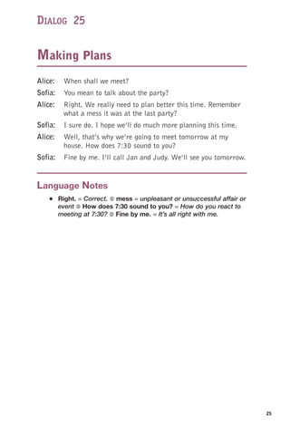 Dialog Class Program 47. More Dialogs for Everyday Use autor Office of English Language ...