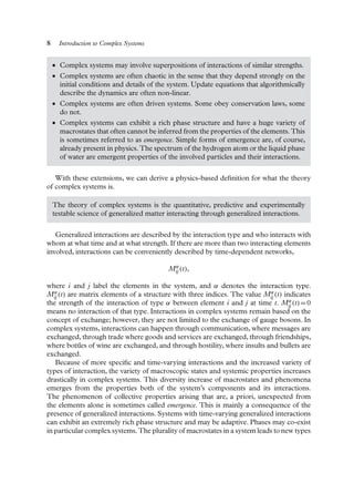 Introduction to the Theory of Complex Systems Stefan Thurner | PDF