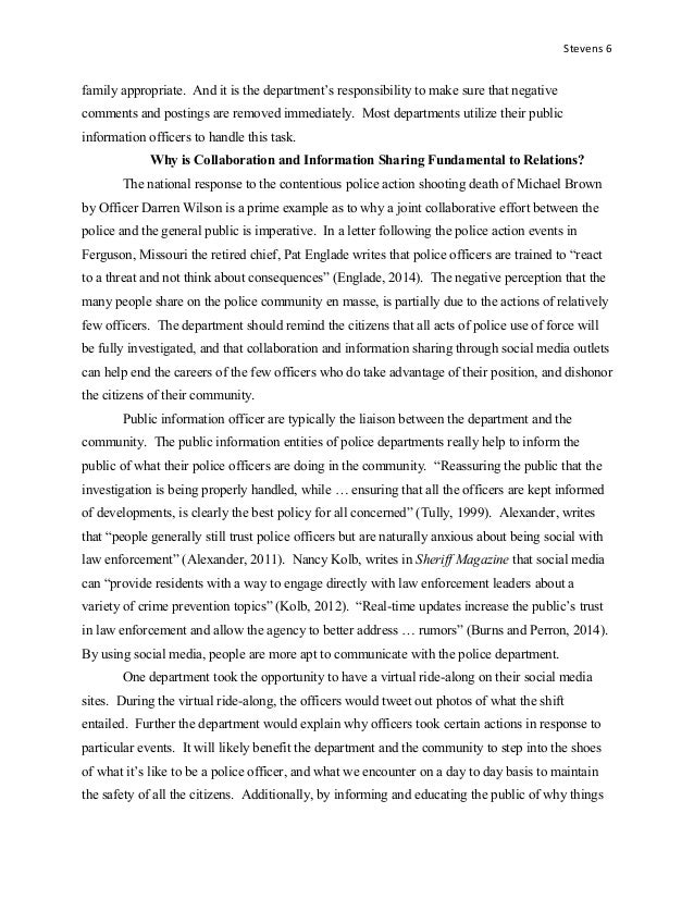 Trine Police Social Media Final Report