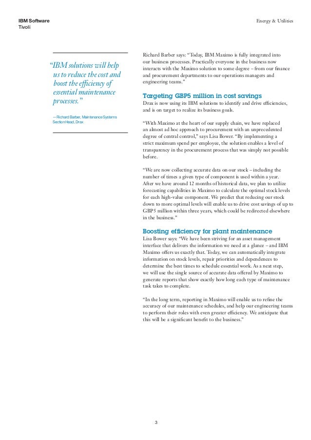 What is maximo software used for picture