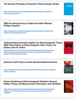The Electromagnetic Origin Of Quantum Theory And Light 2nd Edition ...