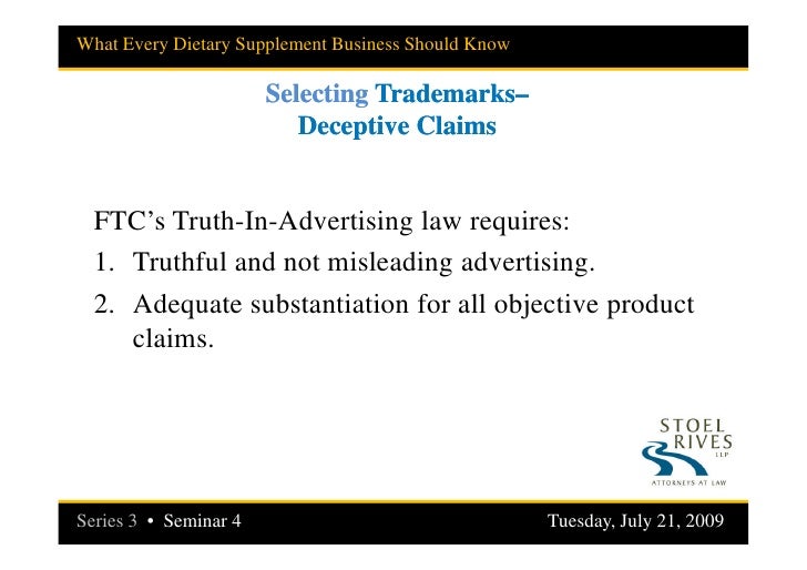 What Every Dietary Supplement Business Should Know About Protecting