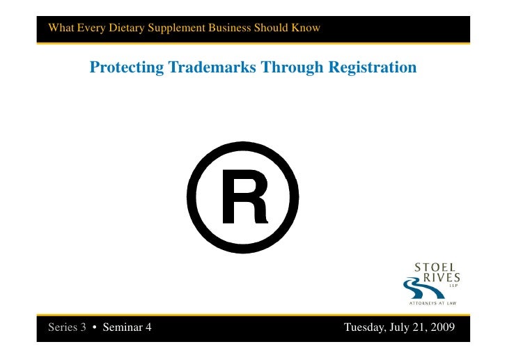 What Every Dietary Supplement Business Should Know About Protecting