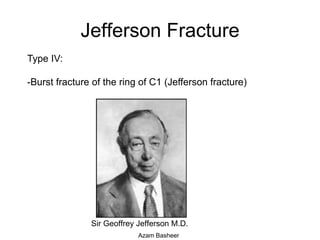 Upper C-spine Fractures Azam Basheer | PPTX