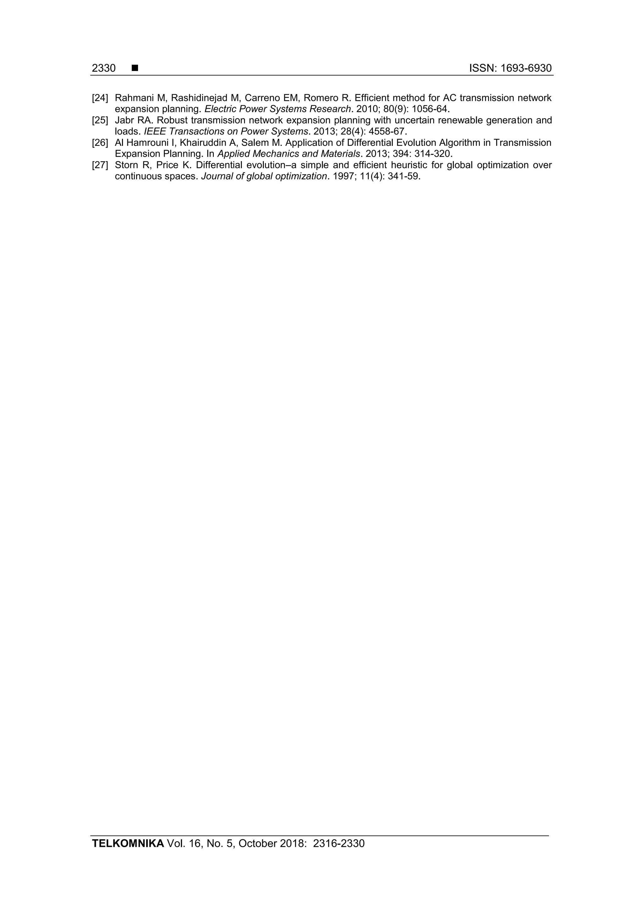 AC-Based Differential Evolution Algorithm for Dynamic Transmission ...