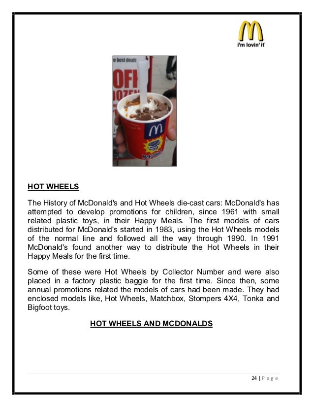 What are the sales promotion strategies employed by McDonald's?