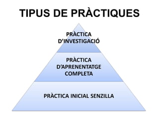 TIPUS DE PRÀCTIQUES 