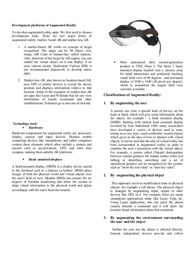 Augmented reality in the classroom image