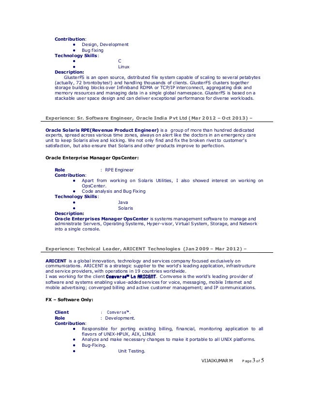sample resume for back office executive