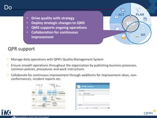 QPR Quality Management Solution | PDF