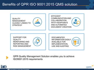 QPR Quality Management Solution | PDF