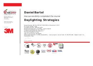 1512207 - Daylighting Strategies