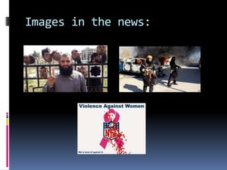 Images in the news:
 