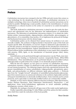 Carbohydrate Microarrays Methods and Protocols 1st Edition José L. De ...