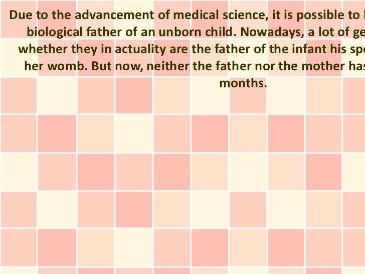 Paternity Test Before Birth