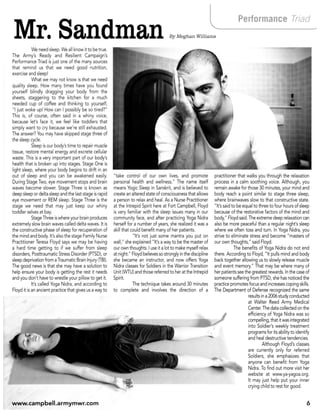 Published Magazine Article MWR Magazine Article published | PDF