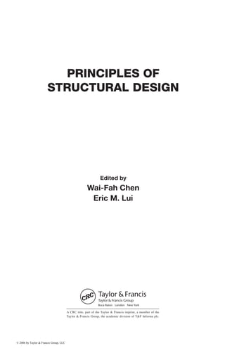 Principles of Structural Design W.F. Chen | PDF