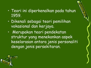 47437406 teori-holland-2