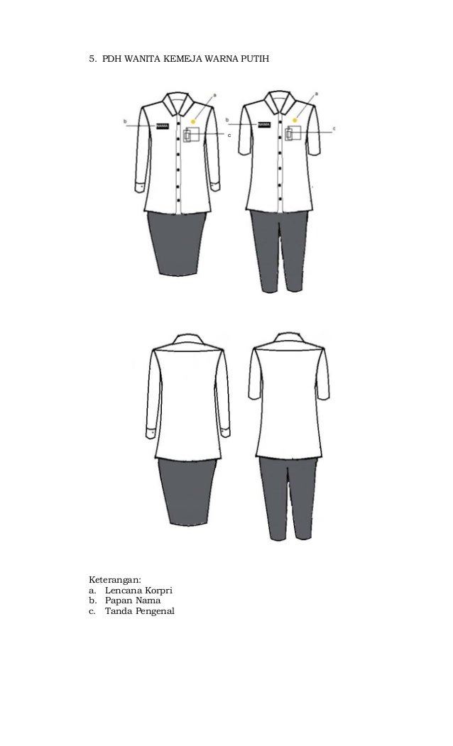 Permen No 6 TH 2019 PAKAIAN DINAS 