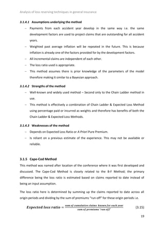 Loss Reserving | PDF