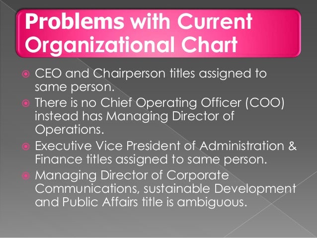 Loreal Organization Chart