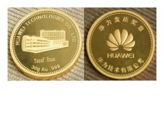 Gold Medal Reward, selected as Huawei best PM in the world