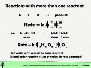 Chemical Reactions: Kinetics Slide 27