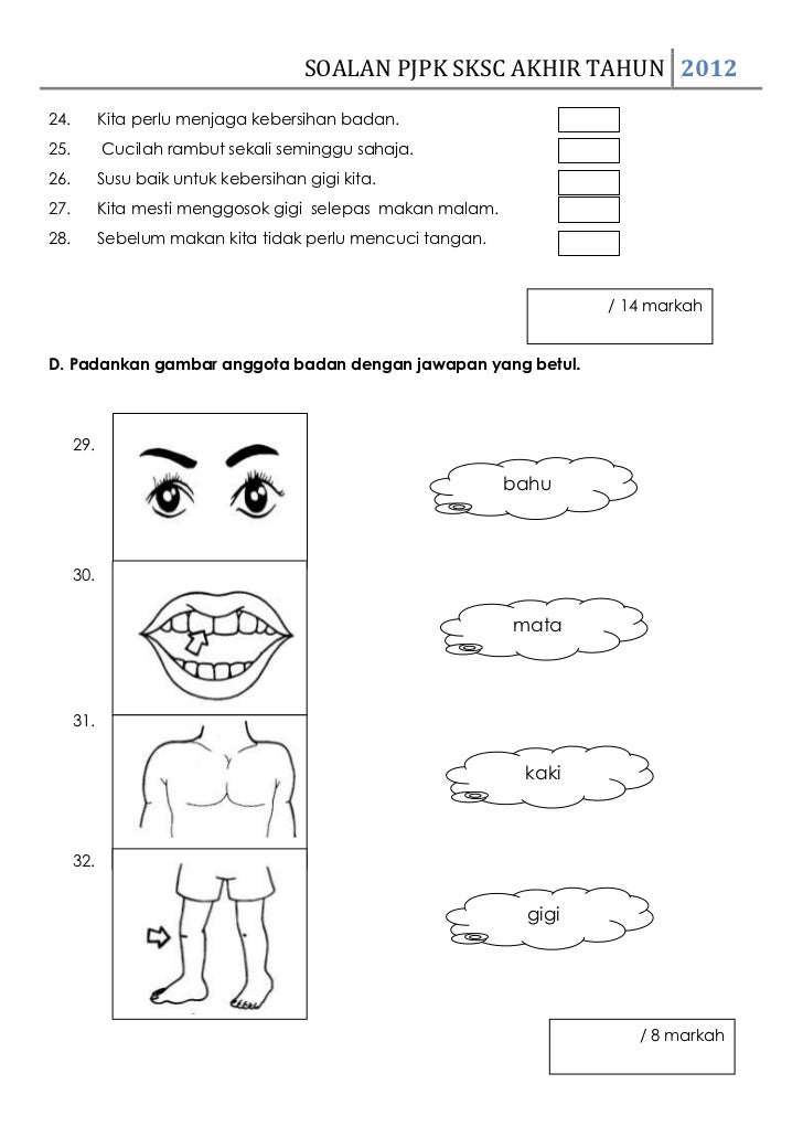 Contoh Soalan Matematik Tadika 4 Tahun - Soalan af