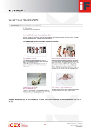 Informe de feria. Interbride 2014