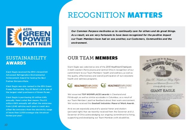 Giant Eagle Corporate Social Responsibility Report 2013 Ext Pdf 1 14