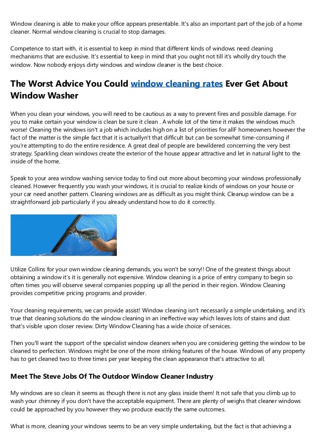 The Ultimate Cheat Sheet On Best Outdoor Window Cleaner