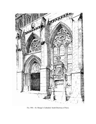 Fig. 590.—St. Mungo’s Cathedral. South Doorway of Nave.
 