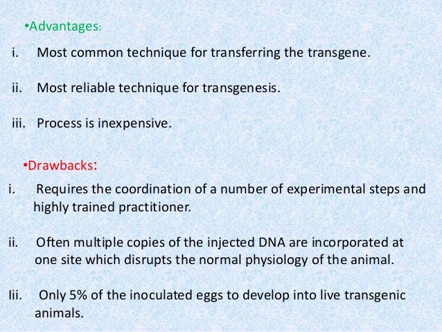 Transgenic Animals A Brief Review Transgenic Animals A Brief Review