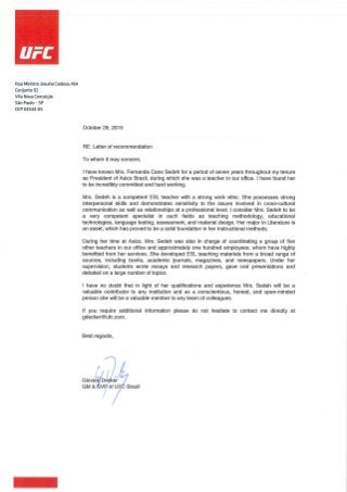 Letter of Recommendation - Mrs. Fernanda Cano Sedeh  (1) UFC (1)