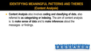 Patterns-and-Themes in Qualitative Research | PPTX