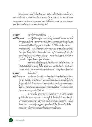 ¹ÑºáµèàËµØ¡ÒÃ³ì¤ÃÑé§¹Ñé¹à»ç¹µé¹ÁÒ ÊµÃÕ·èÒ¹¹ÕéÂÑ§äÁèÁÕâÍ¡ÒÊà¢éÒ¡ÃÒº
    ËÅÇ§µÒÍÕ¡àÅÂ ¨¹¡ÃÐ·Ñè§µé¹à´×Í¹àÁÉÒÂ¹ »Õ¾.È. òõôò ³ ÊÇ¹áÊ§¸ÃÃÁ
    ¶¹¹¾·¸Á³±Å ÊÒÂ ó ¡Ã§à·¾ÁËÒ¹¤Ã ¨§ä´àé ¢Ò¡ÃÒºËÅÇ§µÒáÅÐÊ¹·¹Ò
         Ø                    Ø              Ö     é
    ¸ÃÃÁÍÕ¡¤ÃÑé§Ë¹Öè§ãªéàÇÅÒÊ¹·¹ÒàÅç¡¹éÍÂ ´Ñ§¹Õé


    ËÅÇ§µÒ                               àÇÅÒ¹Õé¾Ô¨ÒÃ³ÒÍÐäÃÍÂÙè
    ÊµÃÕ¹Ñ¡ÀÒÇ¹Ò ¡ÒÃ»¯ÔºÑµÔ¢Í§ÅÙ¡ÍÒ¨¨ÐäÁèä´é¶Ù¡ÃèÍ§ÃÍÂ·ÕèËÅÇ§µÒÊÍ¹ãËé
           ¾¨ÒÃ³Ò¹Ðà¨Ò¤Ð à¾ÃÒÐÇÒ¡ÒÃ»¯ºµ¢Í§Å¡µÅÍ´àÇÅÒµ§áµµ¹¹Í¹
                       Ô                      é                    è                  Ô Ñ Ô Ù                          éÑ è è×
           ¨¹à¢Ò¹Í¹ÁÊµÊÁ»ª­­ÐµÒÁÃ¡ÉÒ¨µ ãªÇ¸¹ÍÂÒ§à´ÂÇà¨Ò¤Ð
                                  é        Õ ÔÑ Ñ                            Ñ            Ô      é Ô Õ éÕ è Õ é è
           µÒÁÃ¡ÉÒ¨µ¹éÕ Å¡äÁµÍ§¡ÅºÁÒ¾¨ÒÃ³ÒàÅÂ ·¡¢³Ð¹¾ÍÅ¡äÅä»
                                    Ñ    Ô             Ù è é             Ñ             Ô                 Ø           éÕ Ù è
           àÃÍÂæ àÍÒãËÍÂ¡º»¨¨º¹¸ÃÃÁª´æ àÅÂ ÍÂ¡º¨µÇÒ§ ÍÂ¡º»¨¨º¹
                           è×               é èÙ Ñ Ñ Ø Ñ                       Ñ               èÙ Ñ Ô è                  èÙ Ñ Ñ Ø Ñ
           ¸ÃÃÁ¡ç¨ÐàËç¹¤ÇÒÁà¡Ô´´Ñº¢Í§ÊÑ­­Ò ¤ÇÒÁà¡Ô´´Ñº¢Í§ÊÔè§·ÕèÃÙé·Ñé§ËÁ´
            ÃáÅÇ´º ¶ÒÃáÅÇäÁËÅ§ ÃáÅÇ´ºËÁ´
                              éÙ é Ñ é éÙ é è                    éÙ é Ñ
                                         ¾Í·ÓÍÂÒ§¹ä»àÃÍÂæ Á¹¡ª´¢¹ÁÒÇÒ Á¹äÁãªµÇµ¹ Á¹
                                                        è éÕ è×                      Ñ ç Ñ éÖ          è Ñ è è Ñ                        Ñ
           à»ç¹ÊÔè§«Öè§äÁèãªèµÑÇµ¹ã´æ ·Ñé§ÊÔé¹ ÁÑ¹à»ç¹¸ÃÃÁªÒµÔ·Õèà¡Ô´´Ñº à¡Ô´´Ñºà·èÒ
           ¹¹àÍ§ à·Ò¹¹ ËÅ§¨Ò¡ªÇ§¹¹áÅÇ¡àÅ¡¶¡µÁ àÅ¡¶¡¨µµÁÍ¡µÍä»
                   éÑ                  è éÑ          Ñ       è éÑ é ç Ô Ù é Ô Ù Ô é Õ è
    ËÅÇ§µÒ                               ÁÑ¹µéÁÂÑ§ä§?
    ÊµÃ¹¡ÀÒÇ¹Ò ¶ÒàÁÍ¡Í¹¹¡ÒÃ·¨ÐÃÐÁ´ÃÐÇ§à½ÒÃ¡ÉÒ¨µ¹éÕ µÍ§ÊµµÒÁ
       Õ Ñ                                   é è× è éÕ èÕ                                Ñ Ñ é Ñ                 Ô é              Ô
           ´µÒÁÃéÙ ¡àÅÊ¶§¨ÐäÁà¡´¹Ðà¨Ò¤Ð áµ¶ÒÁÊµÊÁ»ª­­ÐáÅÇÃàÙé ·Ò·¹
               Ù                      Ô Ö                è Ô           é                  èé Õ Ô Ñ Ñ                         é è Ñ
           Ê­­Ò Êµµ§Á¹äÁËÅ§ÍÒÃÁ³ì ·¡ÍÂÒ§´ºËÁ´ ´ºËÁ´ à¾ÃÒÐÍÂÒ§
             Ñ                          Ô éÑ èÑ è                                Ø è Ñ                       Ñ                        è
           ¹¹¶Ò¤Ã§äË¹à¡´à¾Å¹à¼ÅÍä» áÅÇËÅ§ÍÒÃÁ³ì ä»¤ÇÒÍÒÃÁ³¡»ÅÍÂ
                 éÑ é éÑ                          Ô Ô                             é                            é              ìç è
           ä´éàÅÂ à¾ÃÒÐÇèÒÃÙéÇèÒÁÑ¹â§èä»áÅéÇ
                                         à¾ÃÒÐ©Ð¹¹ Å¡¡ÃÒºÃÒÂ§Ò¹ËÅÇ§µÒÇÒ ¡ÒÃÃ¡ÉÒ¨µ¢Í§
                                                          éÑ Ù                                             è       Ñ            Ô
           ÅÙ¡¹ÕéÁÔä´é¾Ô¨ÒÃ³ÒàÅÂà¨éÒ¤èÐ áµè¡ÒÃÃÙé·ÕèàËç¹¢Öé¹à»ç¹¢Öé¹ã¹¢³Ð·ÕèÍÂÙè¡Ñº
           »¨¨º¹¸ÃÃÁµÅÍ´àÇÅÒ áÅÇ·¡æ Ç¹¹Ê§·»¯ºµÍÂ¢Í§Å¡¹éÕ áÁáµè
                      Ñ Ø Ñ                                          é Ø Ñ éÕ èÔ èÕ Ô Ñ Ô èÙ Ù                                      é
           ¿§ËÅÇ§µÒ áÁ¨ÐÍÂã¹ËÁ¼¤¹ Å¡àËÁÍ¹¡ºÁµÒÍ¡µÒË¹§àË¹¨µ
                         Ñ                         é èÙ        èÙ éÙ                Ù × Ñ Õ Õ                              èÖ ç Ô
           µÅÍ´àÇÅÒ à½Ò´¨µµÅÍ´àÇÅÒµ§áµÅÁµÒ¨¹à¢Ò¹Í¹
                                                é ÙÔ                       éÑ è ×                    é



òôò ¡ÒÃà·È¹ÒÊÍ¹âÅ¡
 