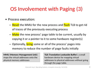 Mmu Operating Memory Management in Operating Systems .ppt