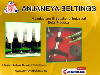 Manufacturer & Supplier of Industrial  Belts Products 