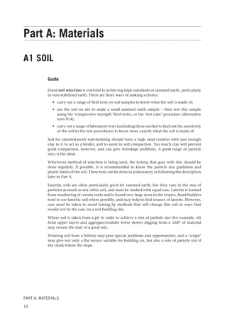 Codes Rammed Earth Rammed earth structures a code of practice 2nd ed. Edition Keable | PDF