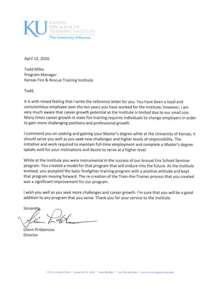 Letter of Recommendation Todd Miles 3