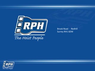 Brook Road · Redhill
Surrey RH1 6DW
 