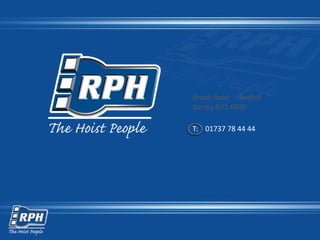 Brook Road · Redhill
Surrey RH1 6DW
T: 01737 78 44 44
 